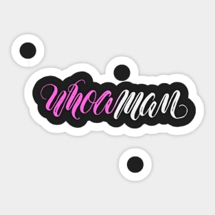 WHOAman Sticker